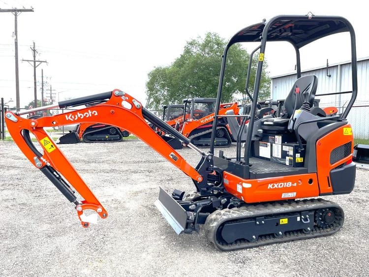 2024 KX018 MINI EXCAVATOR
